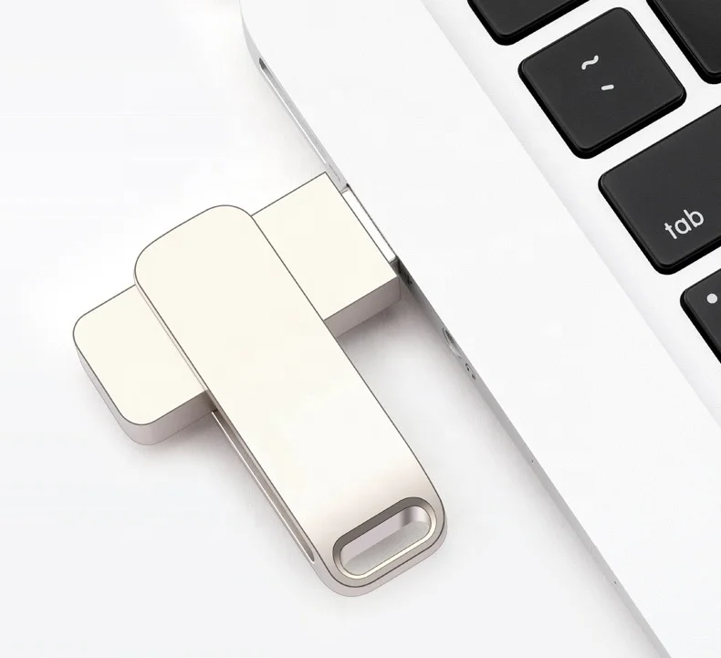 Swivel Metal USB Flash Drive 3.0 32GB 64GB128 GB 256GB 512GB SamSun TLC Chip