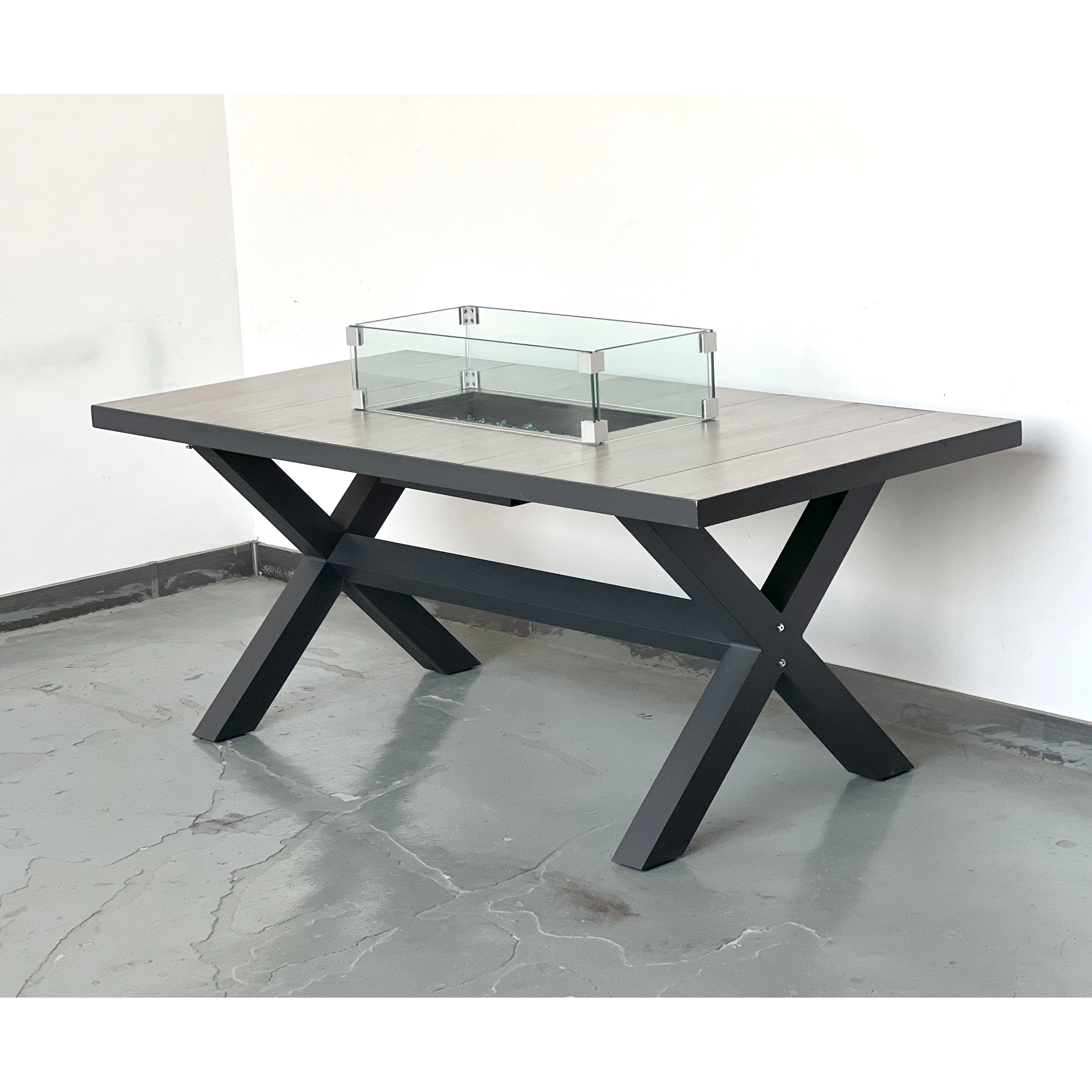 China factory propane or butane gas outdoor smokeless luxury wholesale fire pit features garden furniture