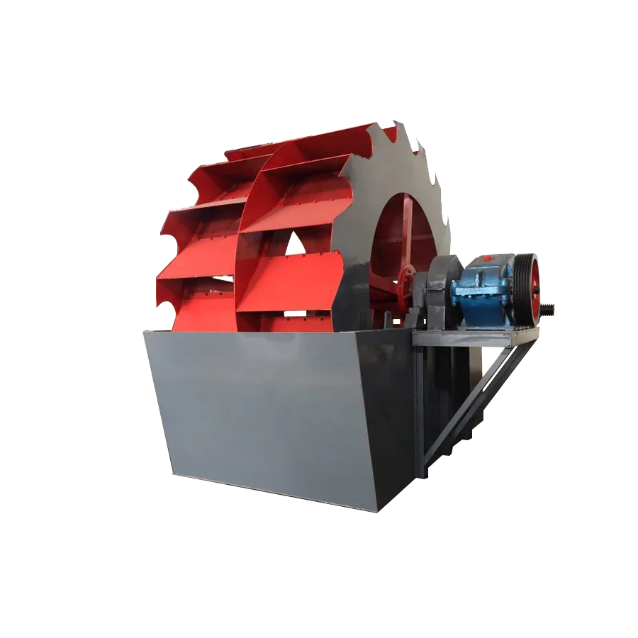 Wheel sand washing machine