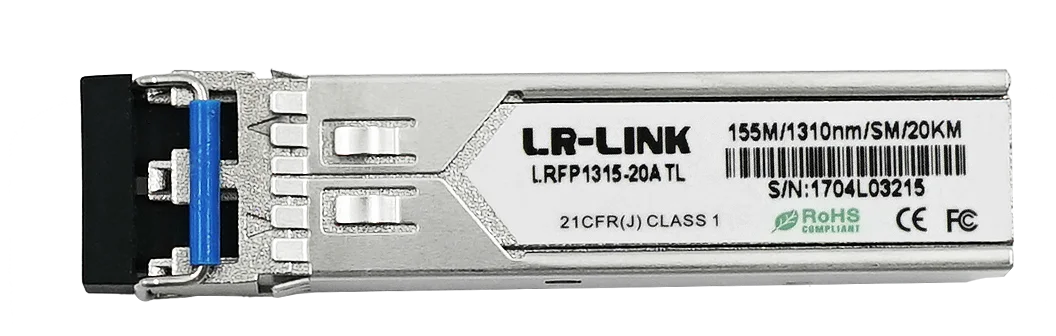 LR-LINK 100M LRFP1315-20ATLD single-mode 1310nm ethernet fiber optic module