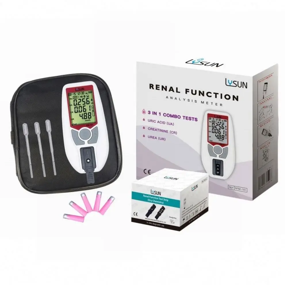 Hot sell Lysun Uric Acid Creatinine Renal Function Home Analyzer