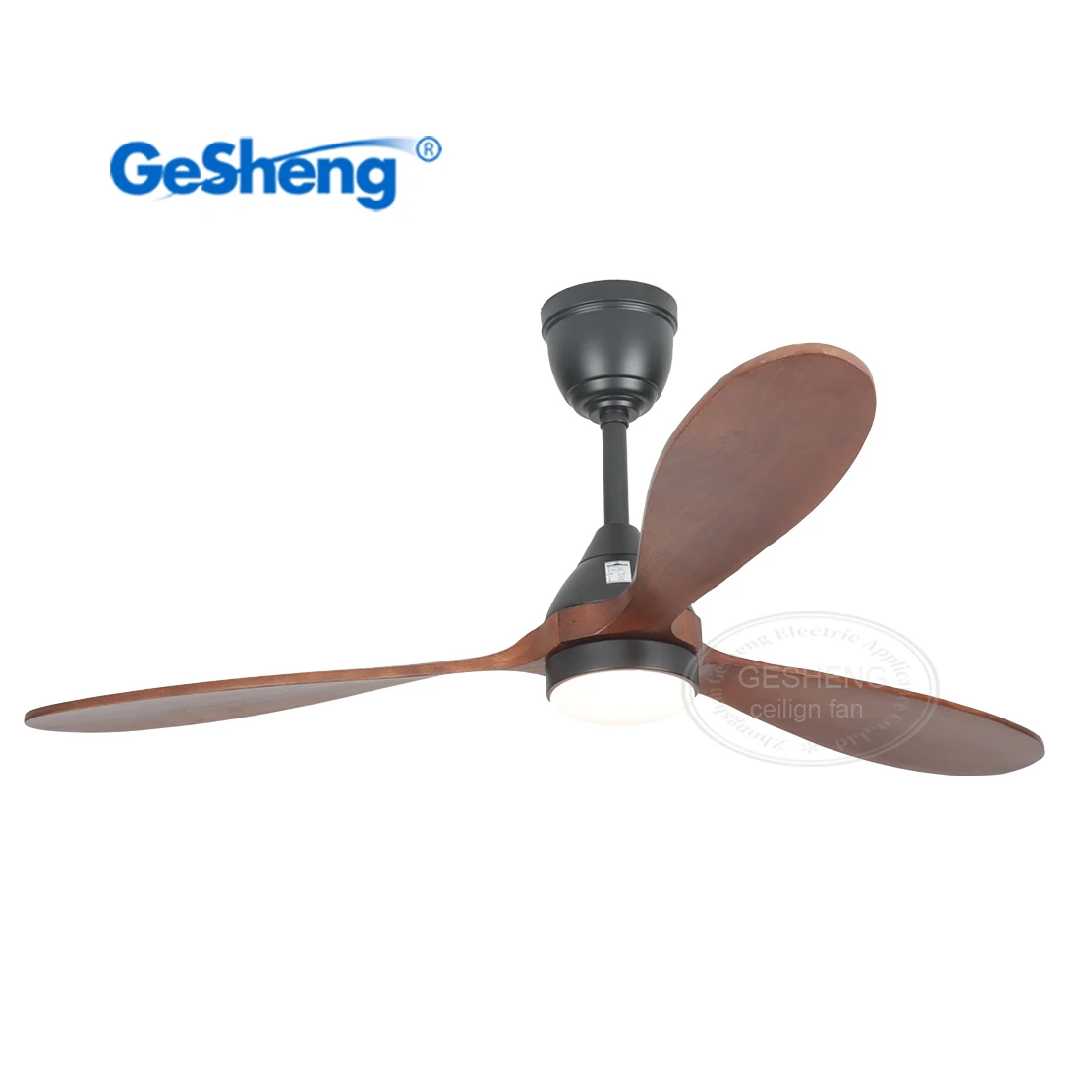 Nordic 52 inch 220 volt fan light ceiling 3 wooden blades dc bldc motor ceiling fans with led lights remote control
