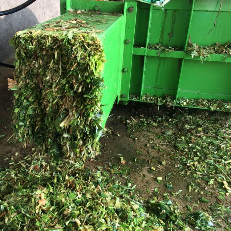 Высококачественная гидравлическая упаковочная машина для кукурузного силоса прессования рисовых