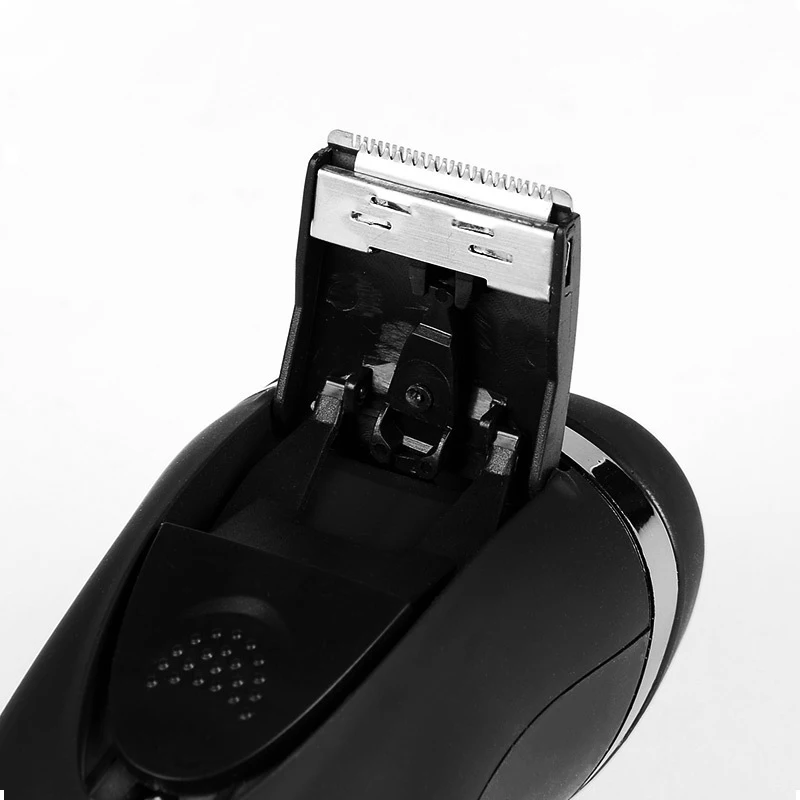 Multi-function  double-ring three-head electric shaver washable multi-function razor for men