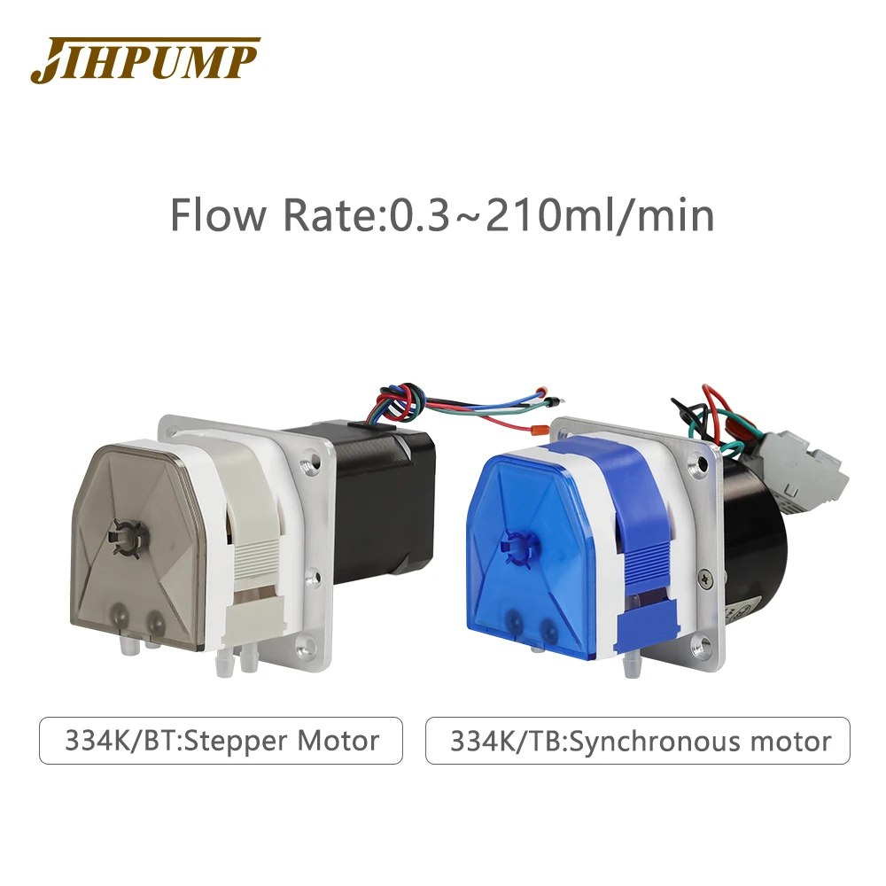 24V Single or Dual Channel Micro Flow Rate Mini Peristaltic Liquid Pumps Manufacturers with Speed Controller