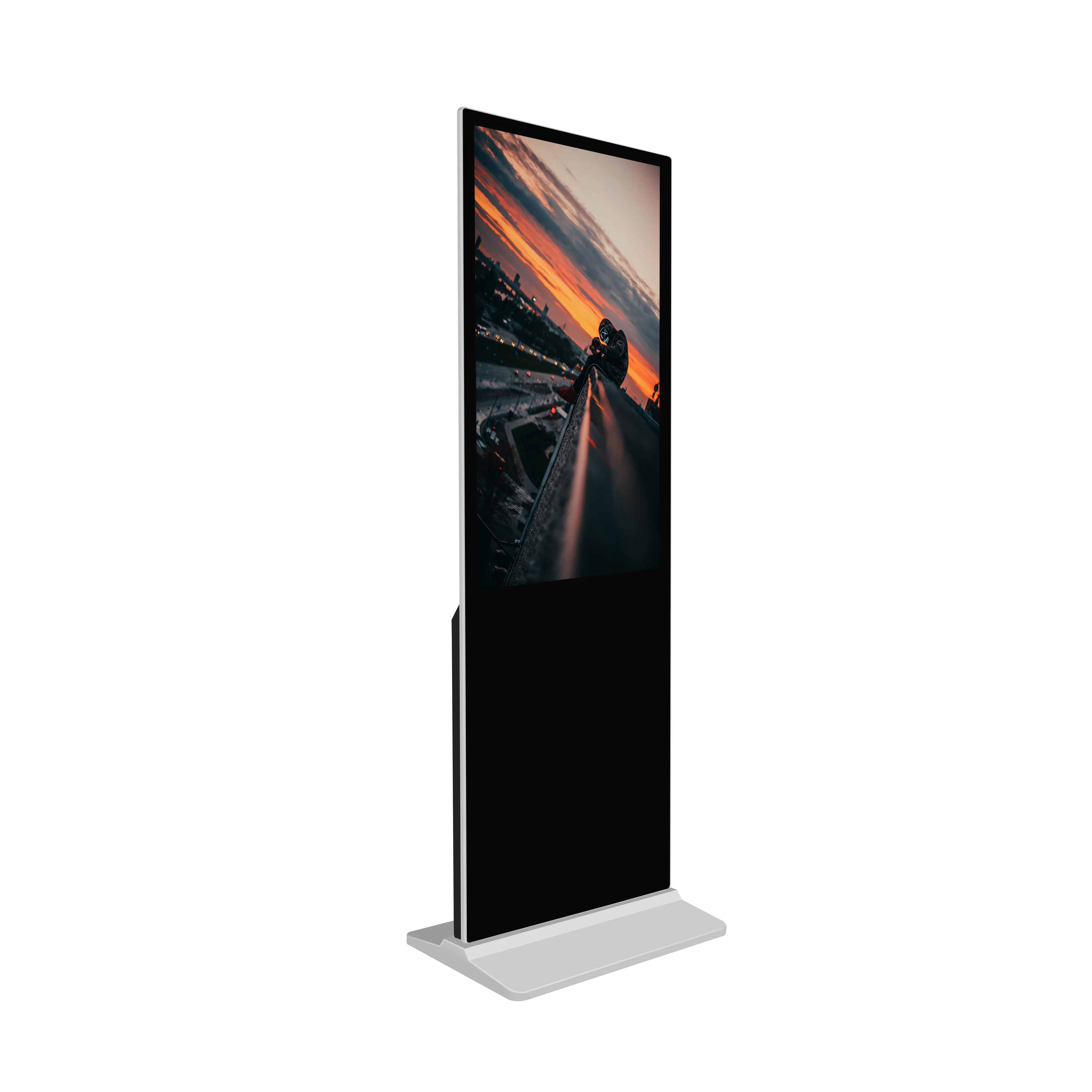 
55' Vertical Digital Signage / Advertising Display Player / Open frame Touch screen / multi touch kiosk 