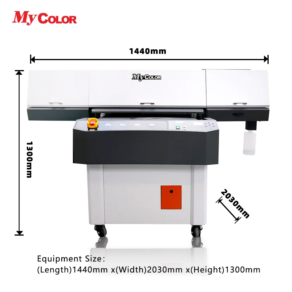 Mycolor Vision 9060 UV Printer Flat Bed Pattern Printing Machine Three-Dimensional Effect Digital Inkjet UV Visual Printer