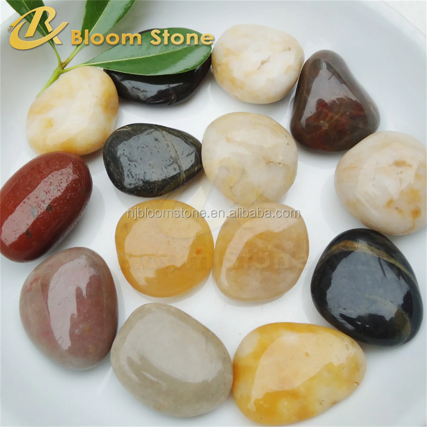 High Polished River Rock Stone Polished Pebble Stone for Landscaping