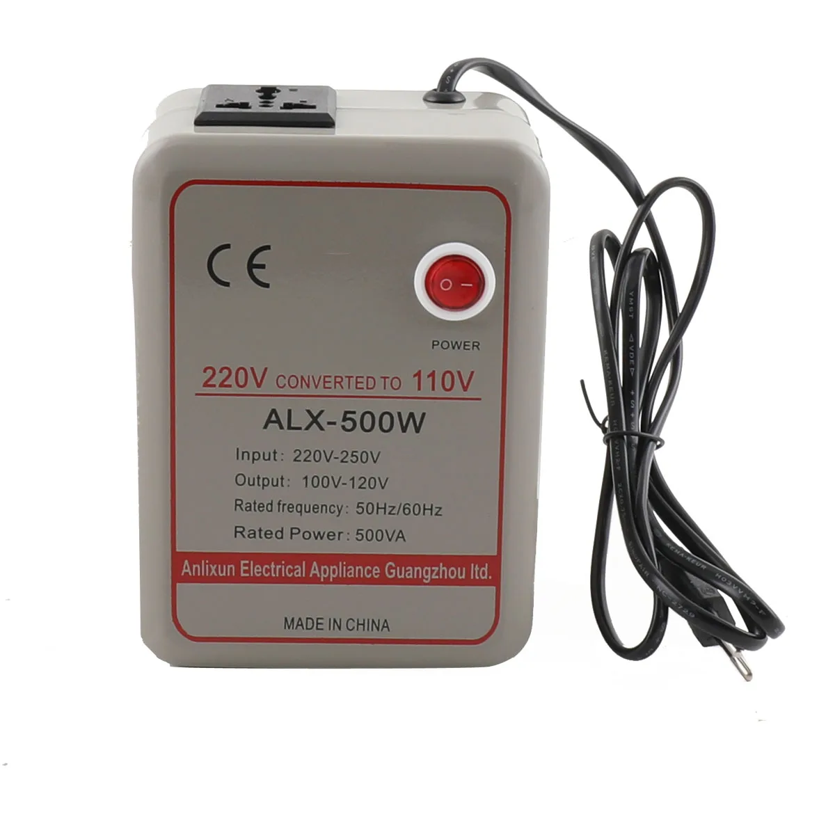 500W 220V to 110V AC power voltage converter step down transformer for home electrical appliance