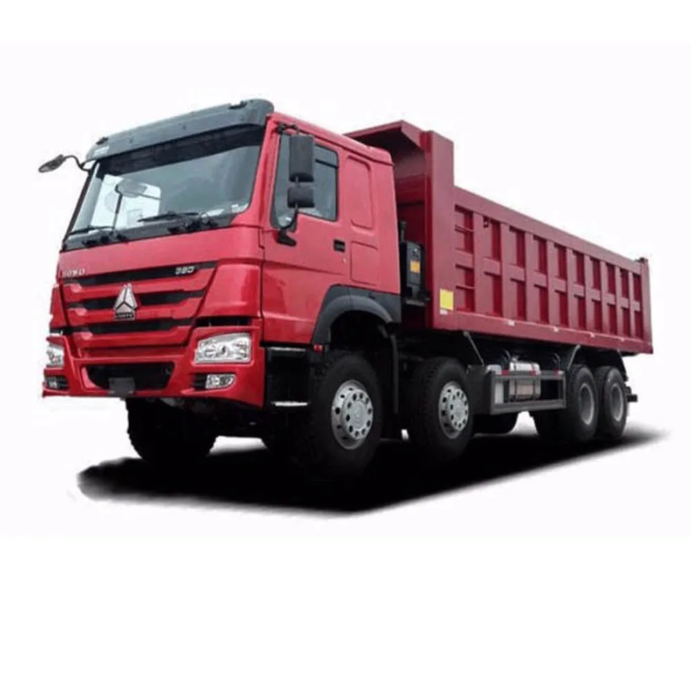 Sinotruk HOWO б/у Новый 371hp 8x4 12-колесный транспортный самосвал для продажи
