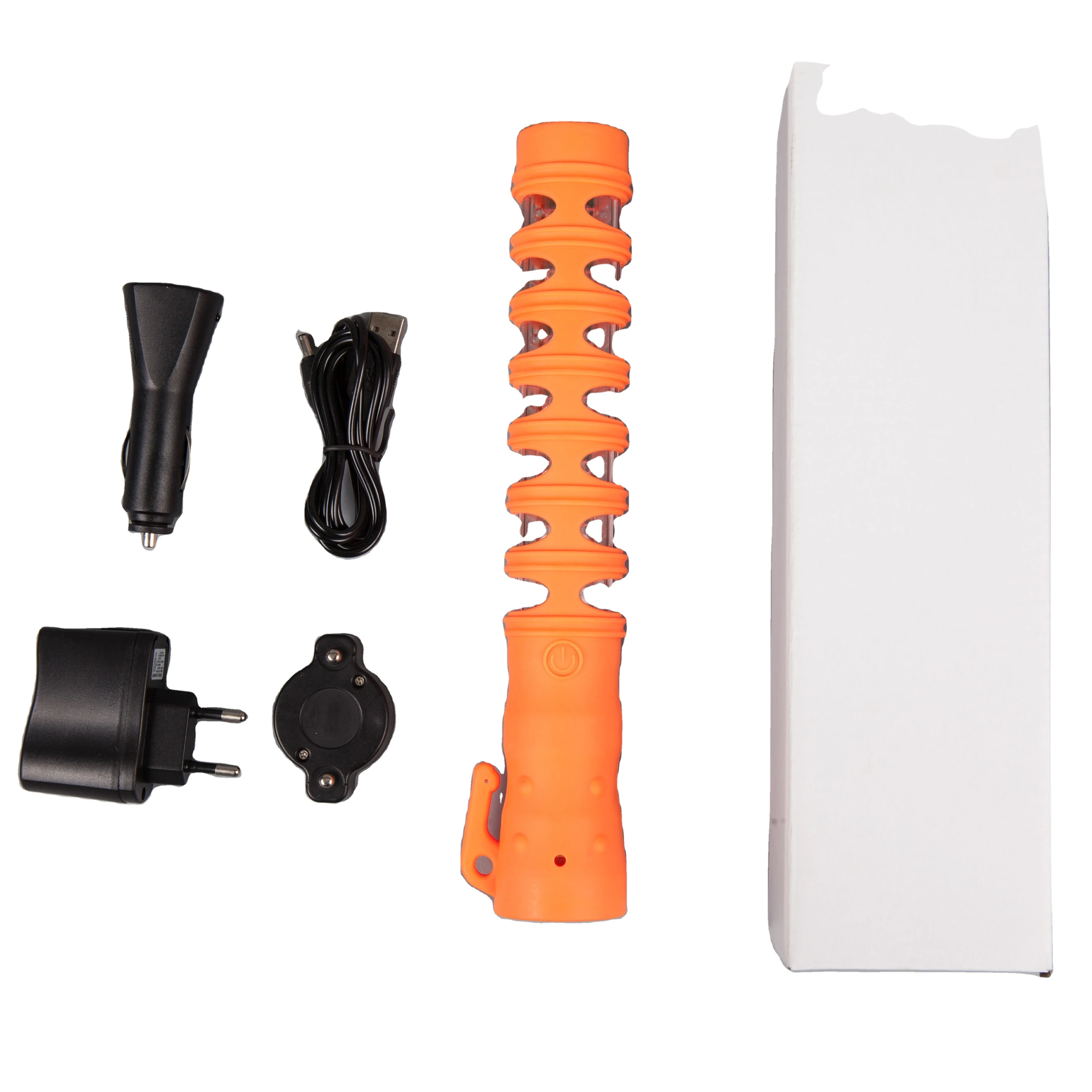 Stronger magnetic traffic warning light led baton road flare