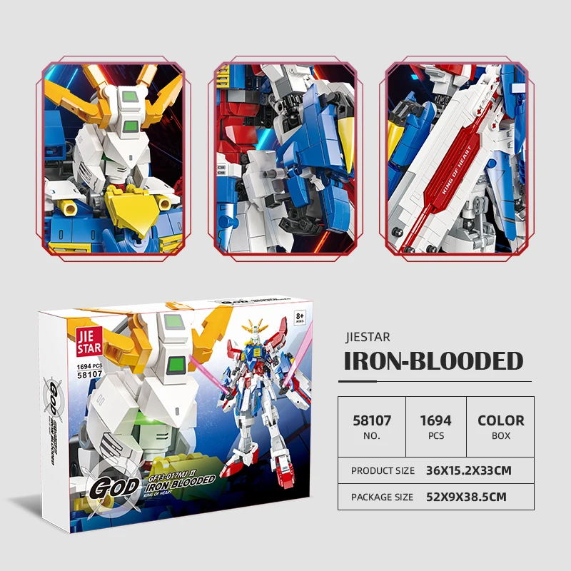 kids assembly robotic toys diy stacking toys building block sets smart toys for kids educational Assemble robot mecha models