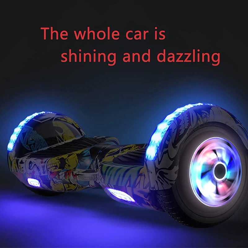 Two Wheel 6.5 inch Smart Self Balancing scooters cheap hover board hoverboards Adult Children electric balance scooter