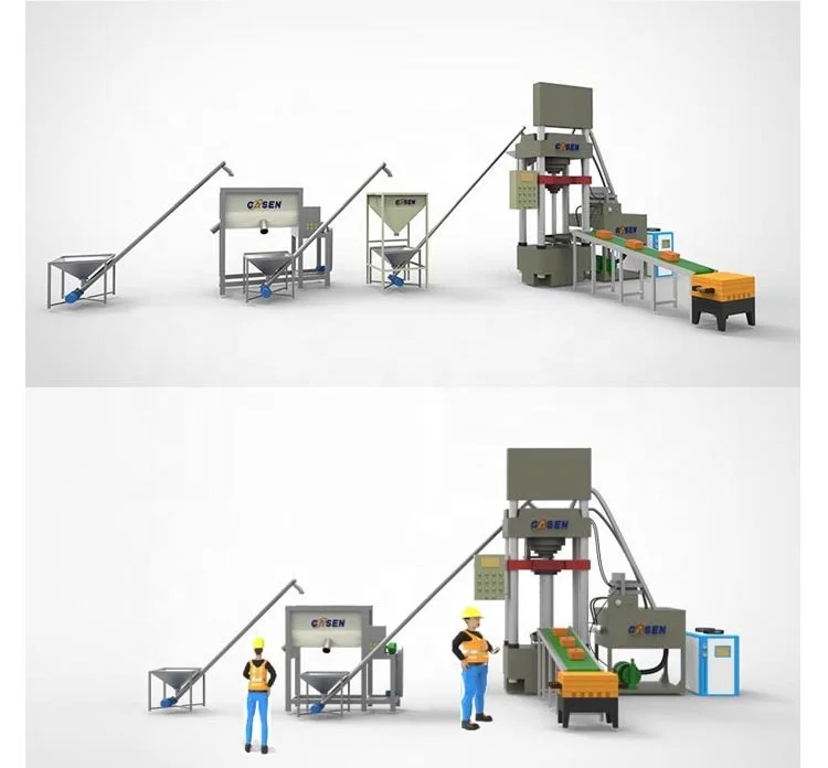 salt lick block horse mineral salt block press machine