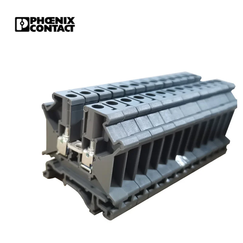 Hot Selling Phoenix Contact TB 4 I Feed Through Screw Wire Connector Phoenix Terminal Blocks For Din Rail Panel Mount