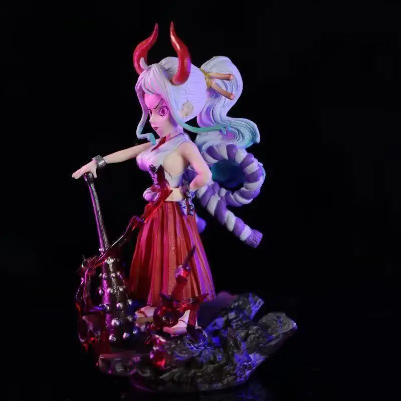 Wholesale Japanese Anime Figures G5 Yamato Action Collection Q Version Doll Toys Gifts Statue One Pieced Model