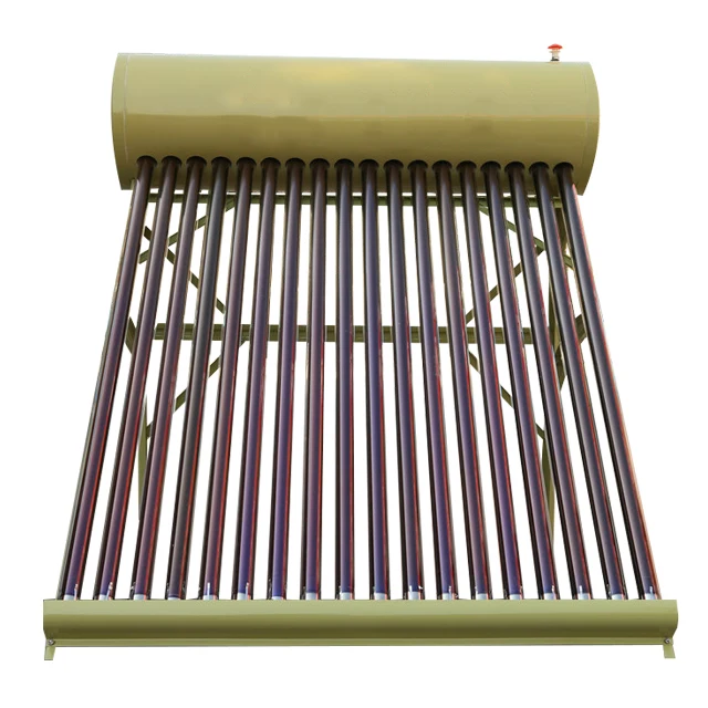 Professional 300L No-pressurized Pre Heated Stainless Steel Vacuum Tube Solar Water Heater