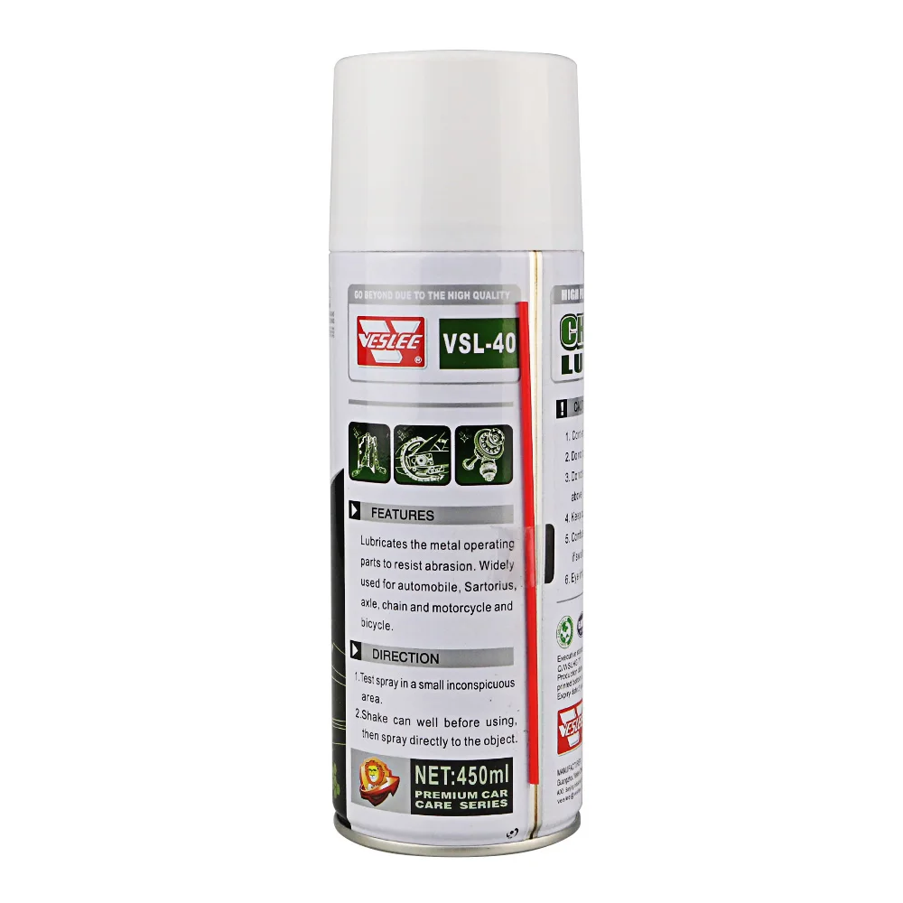 High Performance Lubricant Spray Chain Lube Jet Lube For Motorcycle And Bicycle And E-bike Chain Lube