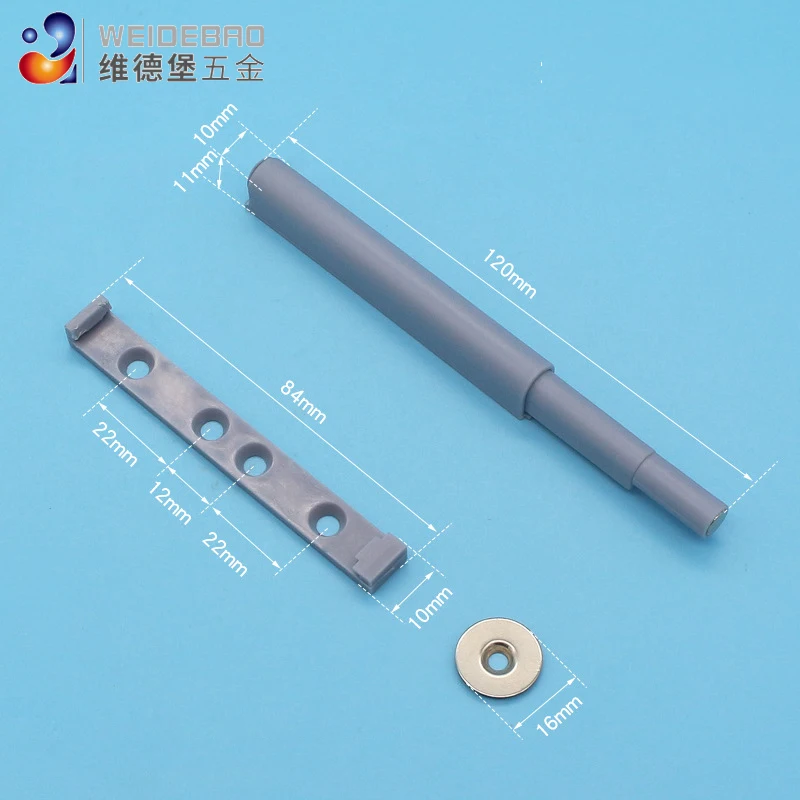 Type 405 Cabinet Hardware Plastic Door Damper Soft Close Device Push Open Damper