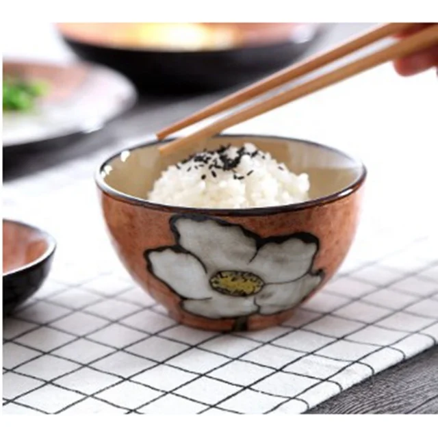 Orange pattern ceramic plate Colorful Steak Plate Colorful Glazed Fruit Salad Plate Hotel ceramic tableware series