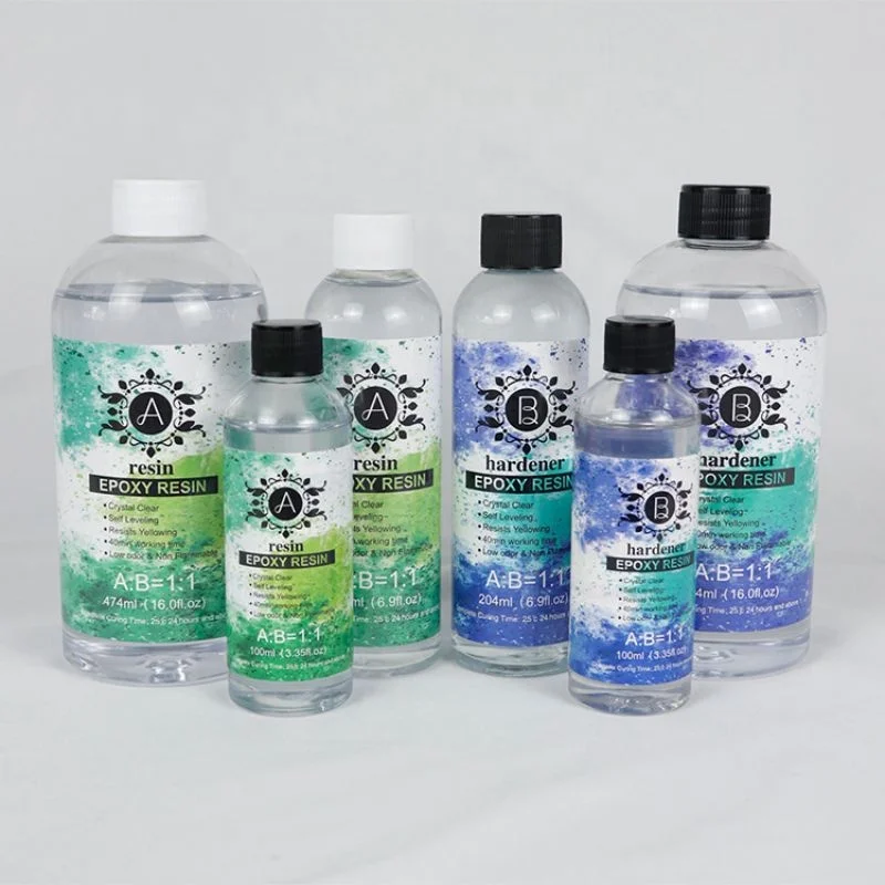 Coffee Table With Resin Epoxy High Voltage Insulator Necklace Letter Glass Dining Epoxy Resin 1:1 AB Glue