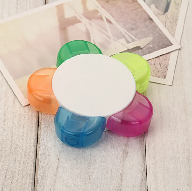 Рекламный подарок высококачественный профессиональный маркер в форме цветка с 5 зубцами