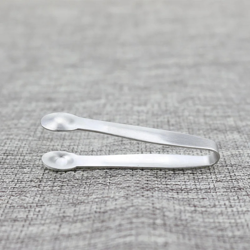 Маленький мини-штанга Из Нержавеющей Стали, щипцы для льда, зажим для еды, зажим для сахара и кофе