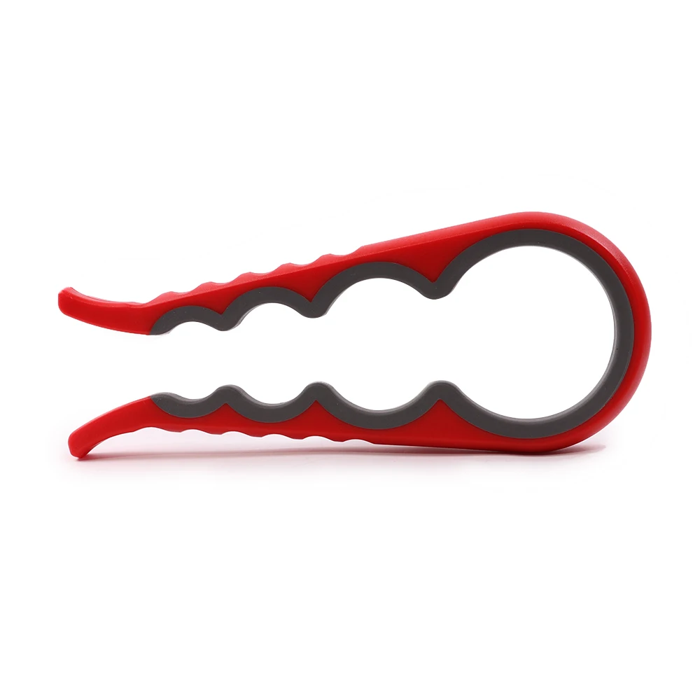 Plastic Bottle opener with multifunction design for bottle wine and can