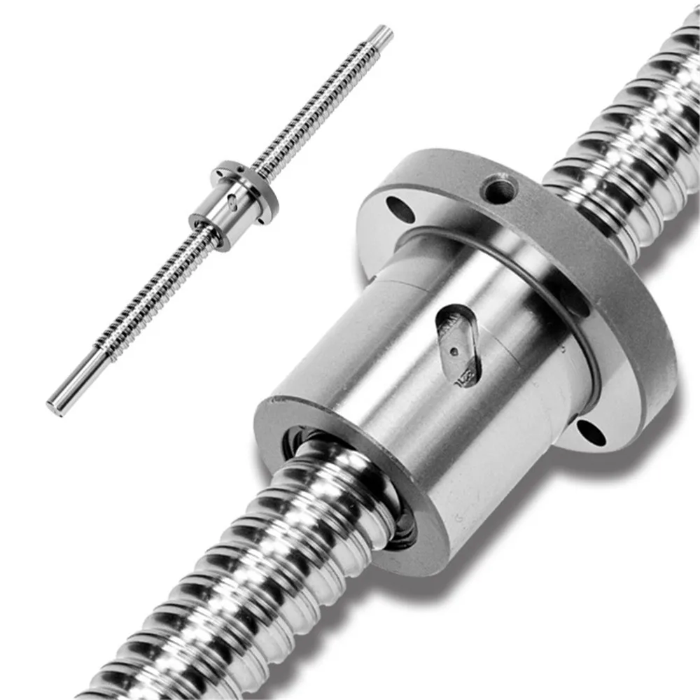 
Factory Directly Supply High Precision WFI Ball Screw China Building Support Plant Thread Shaft Feature Material Ball Screw Nut 