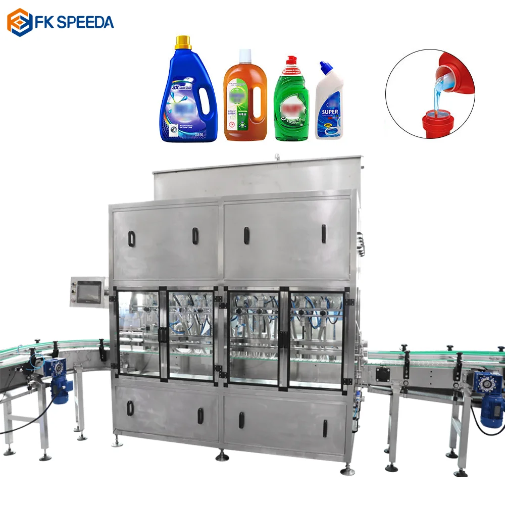 FK-SPEEDA 20l car engine oil injection bottle filling machine for oil sunflower oil filling and packing machine