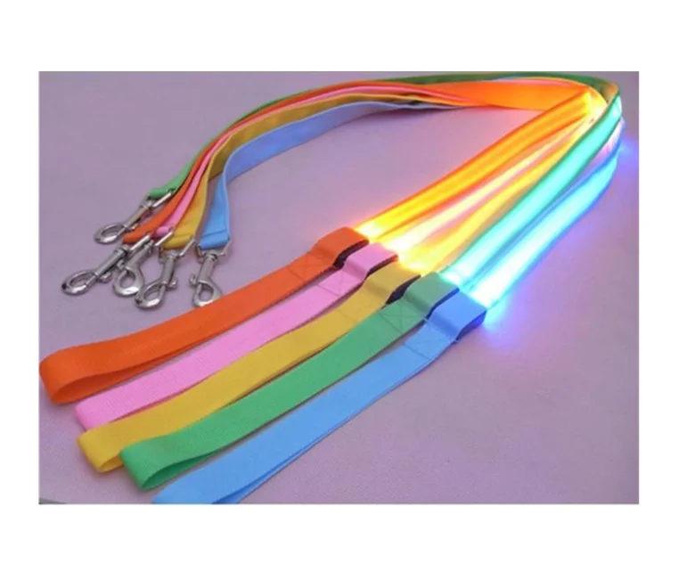 Инновационные продукты светодиодный поводок для собак мигающий свинец домашних животных инновационные