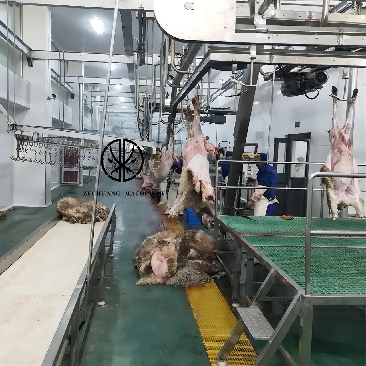 Easy Operate Modern Abattoir Halal Goat Meat Slaughterhouse Equipment Lamb Processing Slaughter Equipment