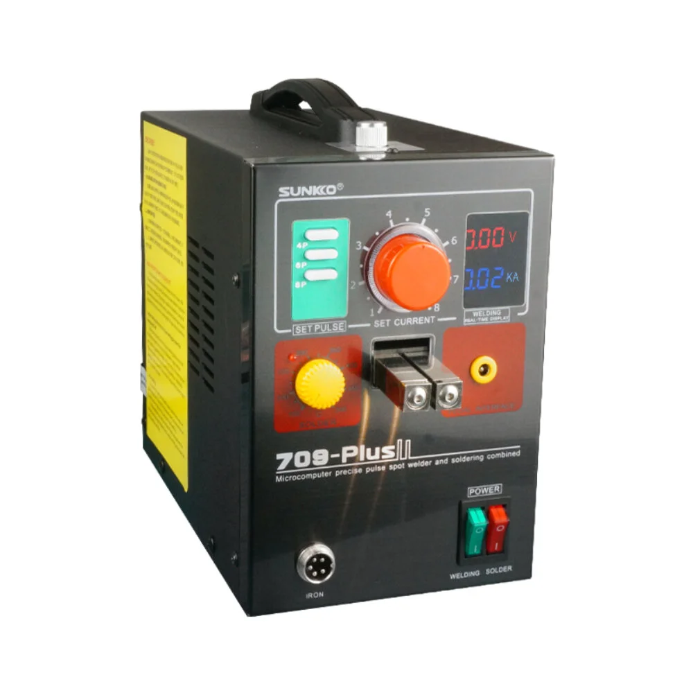 Sunkko 4.3kw 709plus Spot Welding Machine With Soldering Pen Electric Soldering Iron Spot Welder For Battery Pack Welding