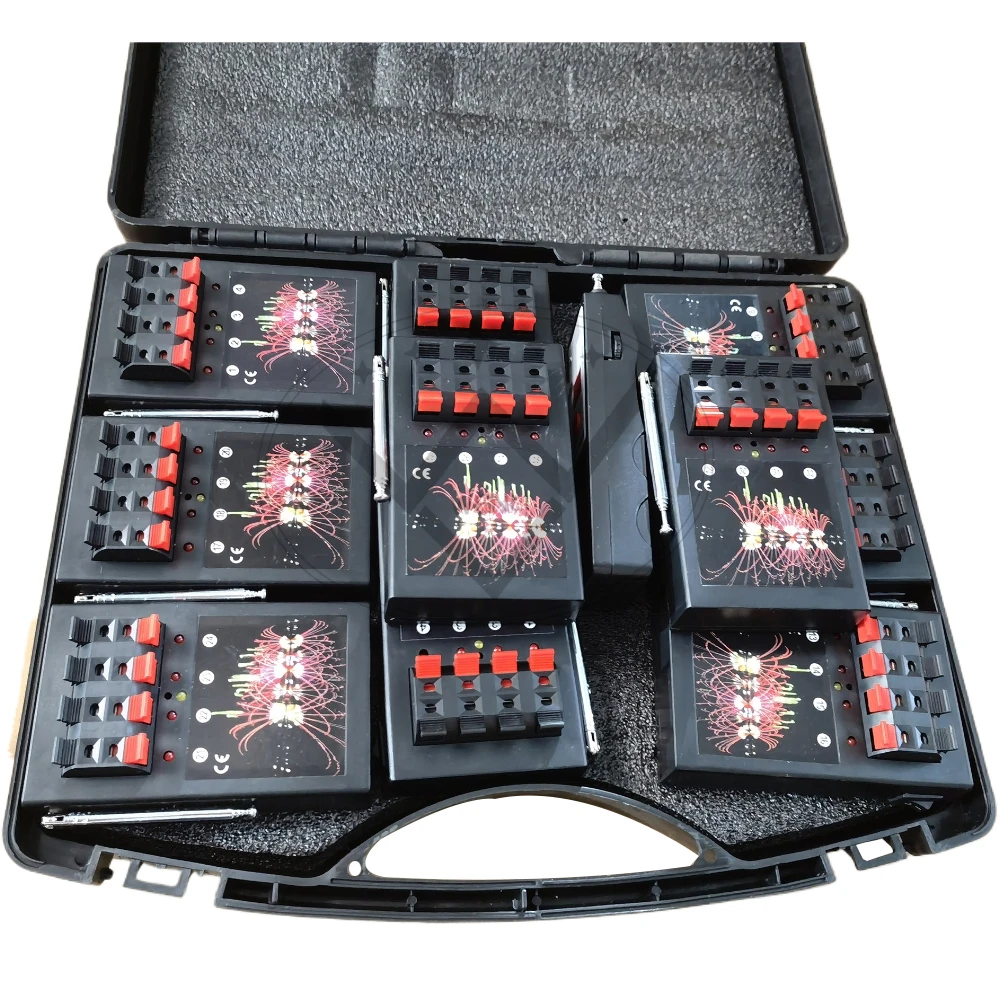 40 cue ice fountain fireworks ignition system cold fountain stage pyrotechnic firing system