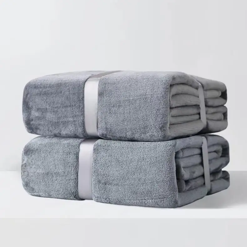 Оптовая продажа, готовые к отправке супер мягкие фланелевые одеяла для всех сезонов