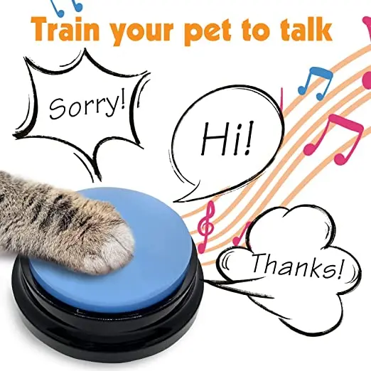 Hot Selling Dog Talking Buttons For Pet Training Communication  Recordable