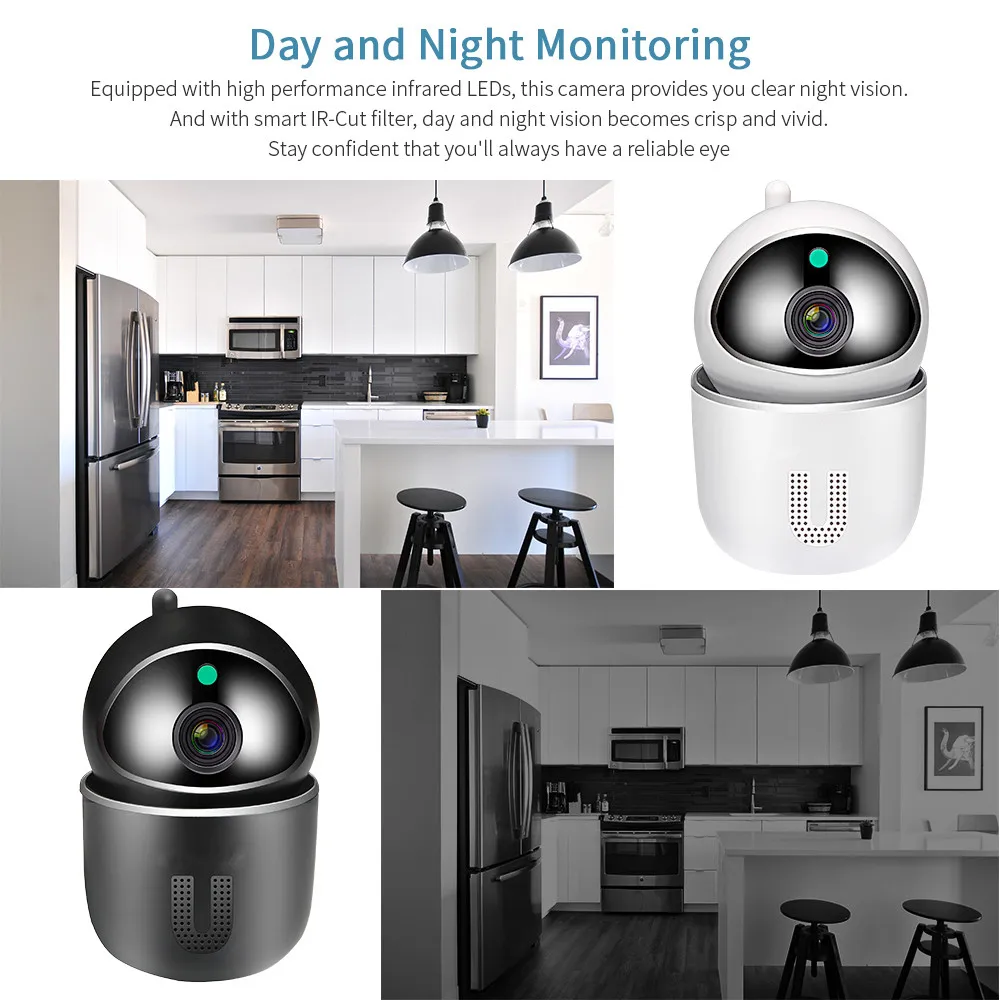 Ptz Открытый небольшой умный портативный hd wifi камера remoter 360 градусов live