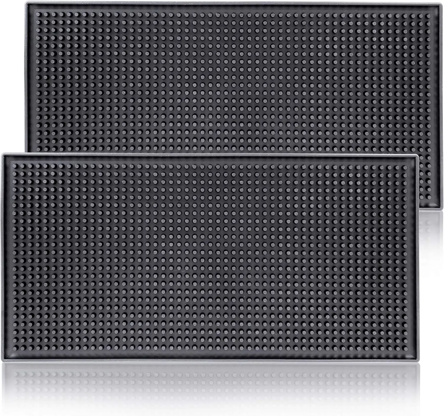 Multifunctional Water Filter Pad Eco Friendly Soft Pvc Kitchen Service Spill Mat Foldable Solid Color Bar Mats For Drink