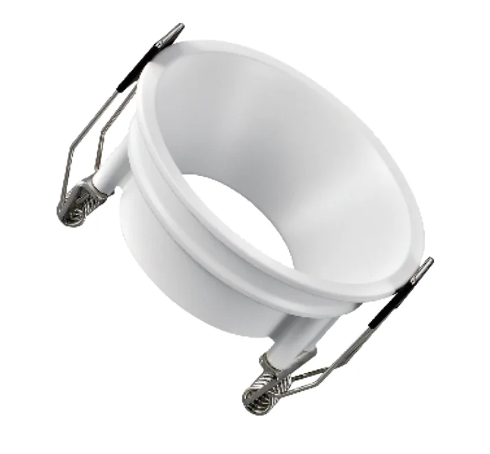 New Round Slim Bezels Anti glare Ceiling Light Frame Led Downlight Recessed Fixed Fitting MR16 Lamp GU10 Spotlight Fixture