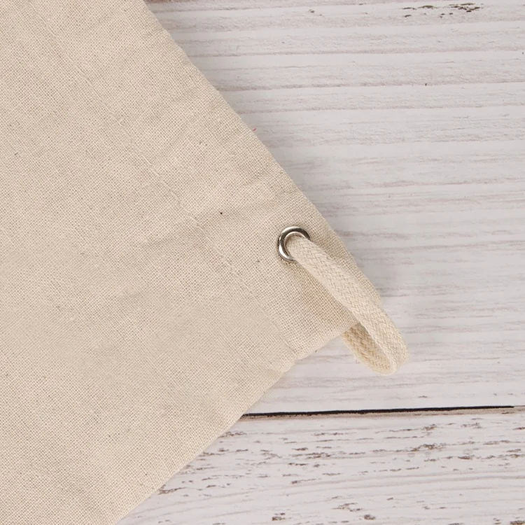 BSCI Factory Price Canvas Cotton Drawstring Shoe Bags Custom Cloth Dust Filter Bag Dust bags For Shoes