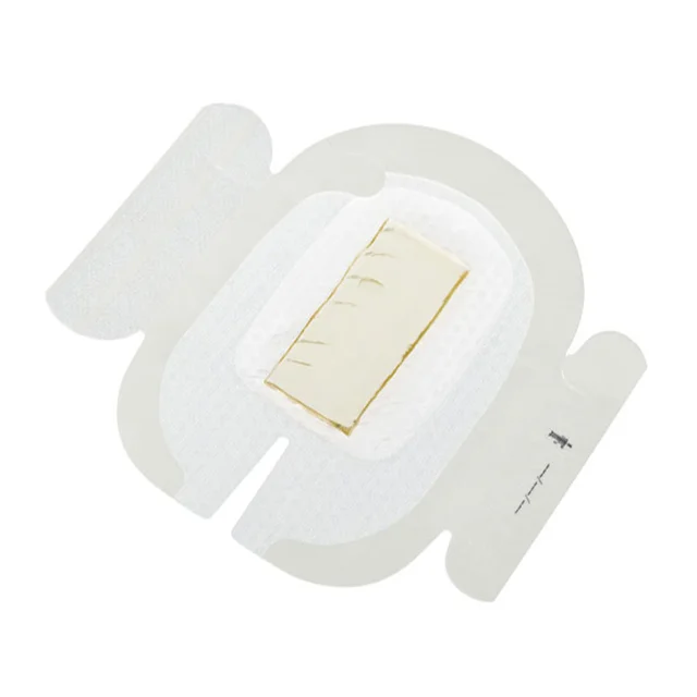 Medical Hospital Transparent PU Film Breathable Waterproof Chg Fixing IV Securement Dressing