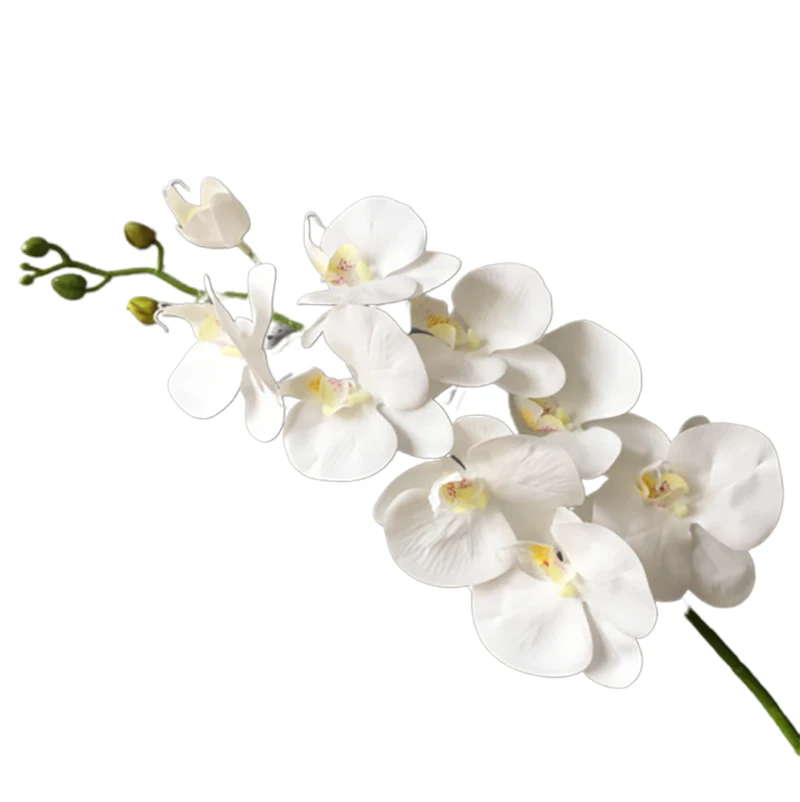 Home decoration flowers silk decorative artificial orchid flower wedding decoration