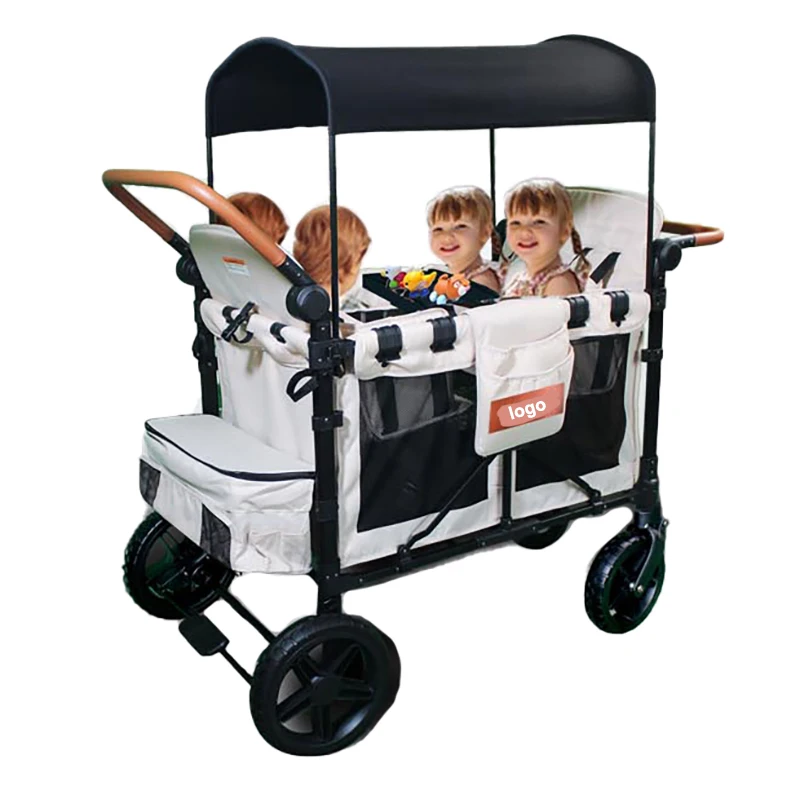 folding utility stroller wagon cart collapsible folding outdoor utility picnic camping wagon cart for beach picnic camping 12kg