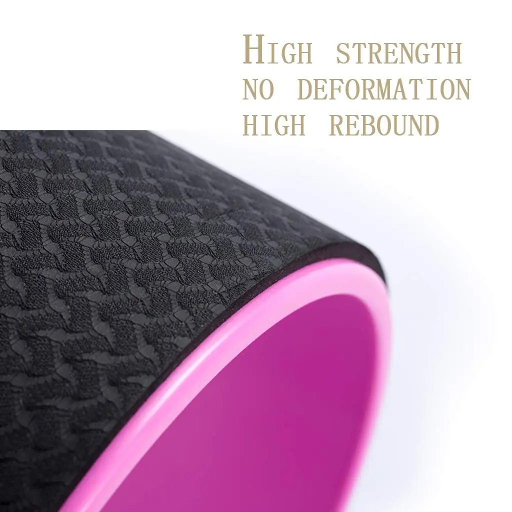 Fitness Balance Training TPE Durable Yoga Wheel with Multi Colors