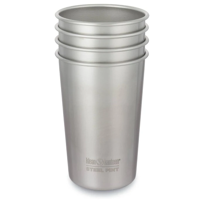 16oz 18/8 food grade stainless steel pint Cup Glass, Personalized Stainless Steel Beer Cup Stackable Durable Cup