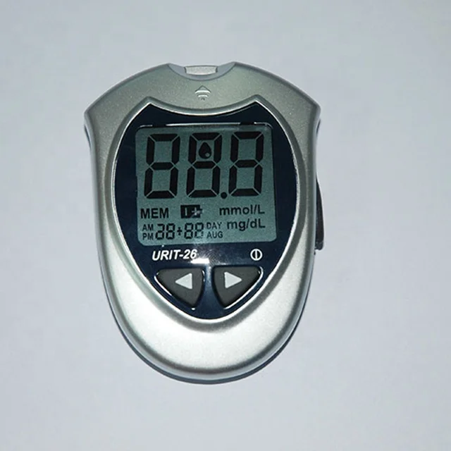 
URIT 26 Glucometer blood glucose meter and glucometer reagent test strips 