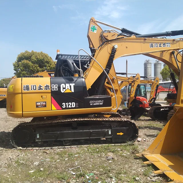 used cat 312d2 excavator, CAt 312D2 excavator, 95% new price low CAT312d2 excavator machine hot sale in china