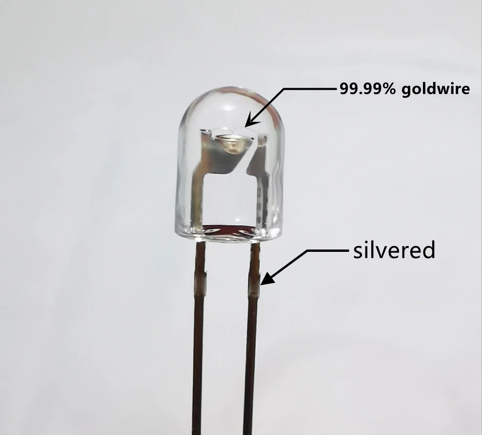 led lights 3mm/5mm/8mm/10mm 346/546 Oval red LED diodes without stoppers LED light