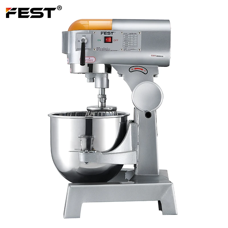 FEST Automatic Stainless Steel 20L Industrial  Restaurant Baking Dough Mixer Cake Mixer Stand Mixer