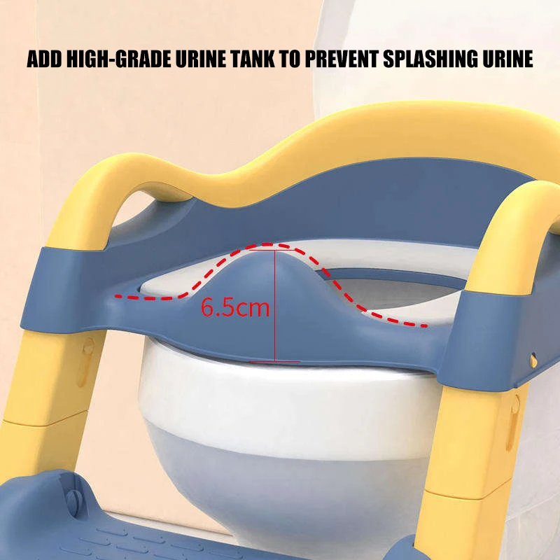 Portable Baby Toilet Seat Cover Children Potty Urinal Adjustable Step Stool Ladder Wholesale Baby Potty Training